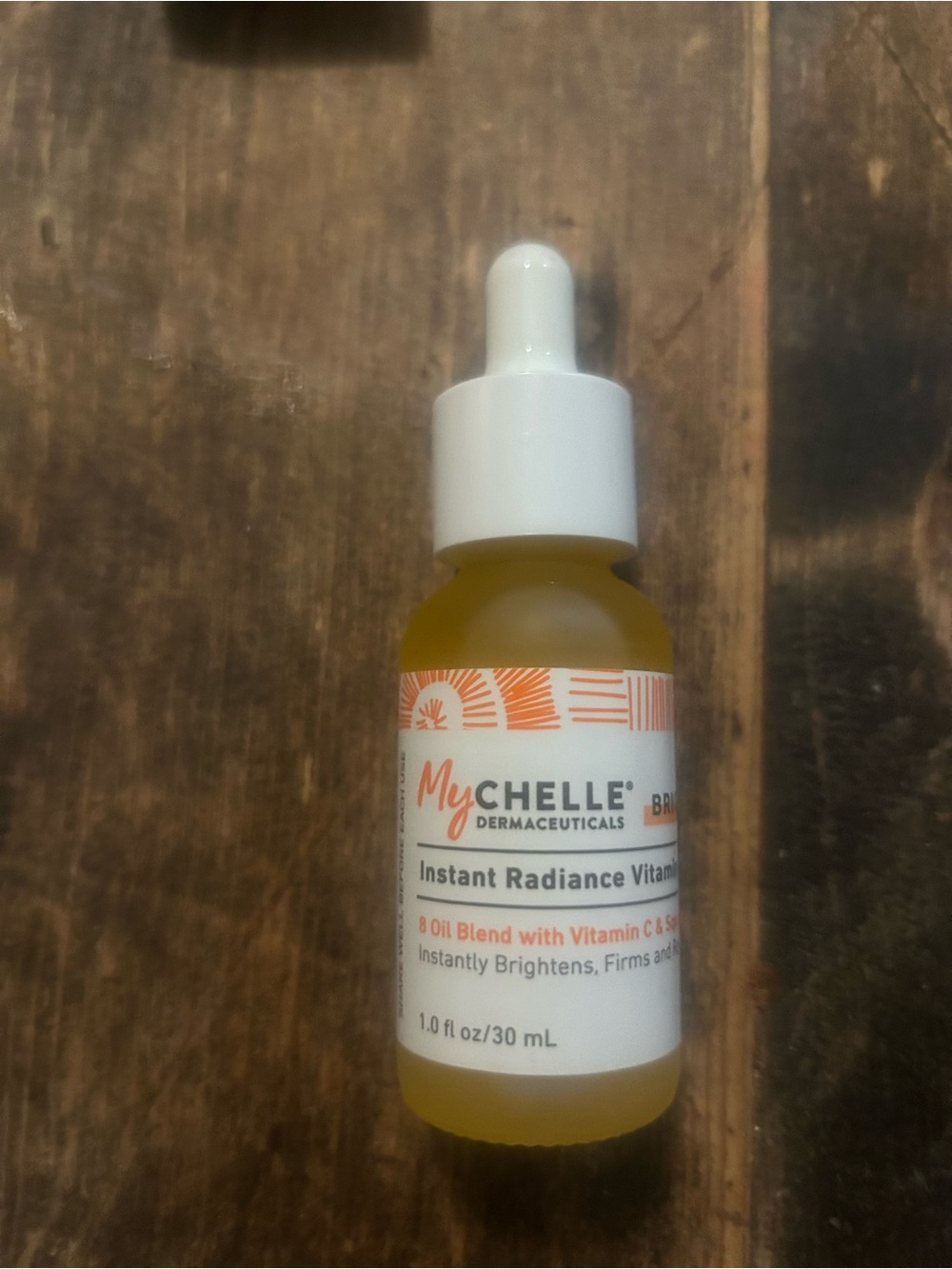 MYCHELLE DERMACEUTICALS Brighten Instantly Illuminating Peptide Serum 1 oz NIB